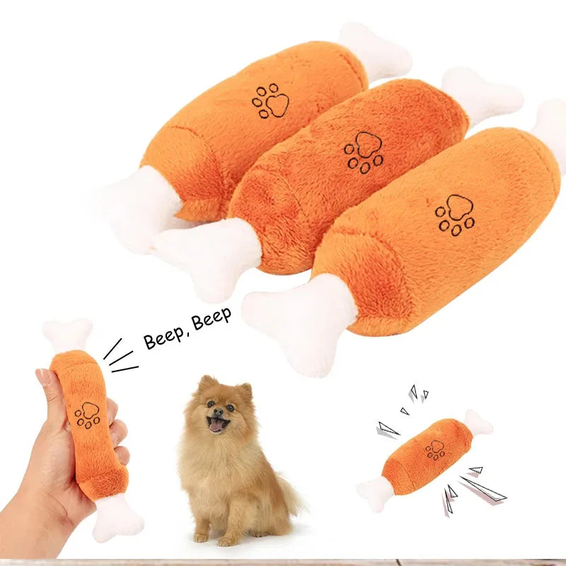 Jouets en peluche pour chiens