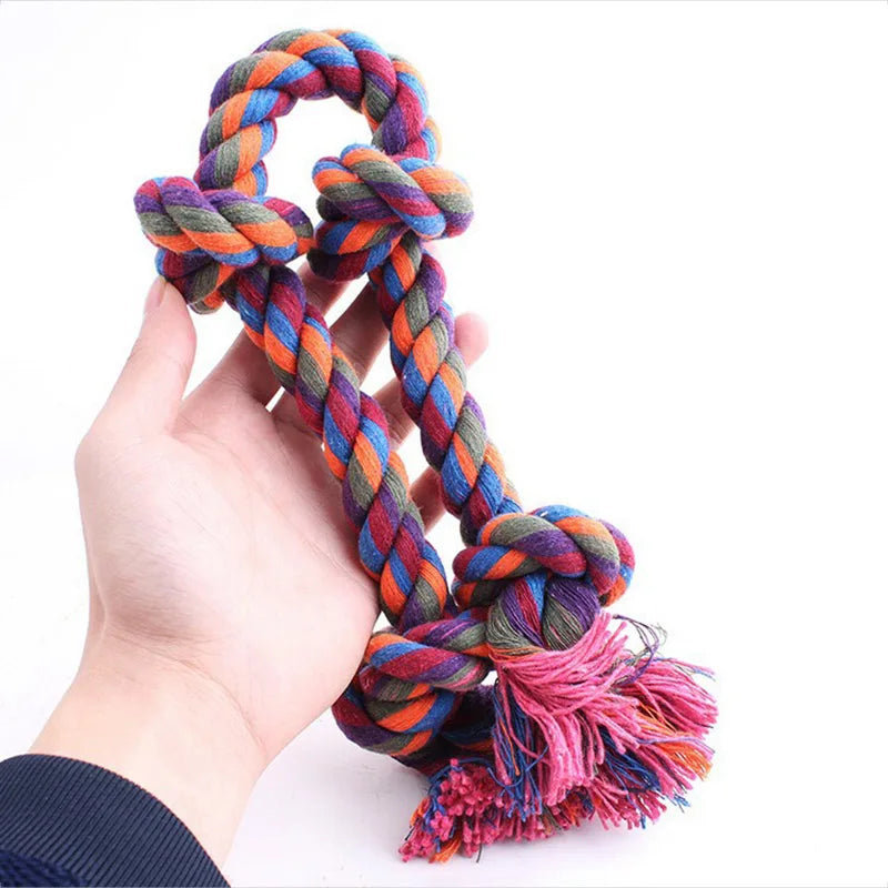 Corde avec noeuds pour chiens