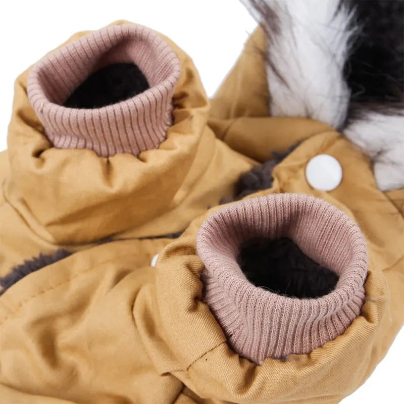 Veste à capuche pour chiens