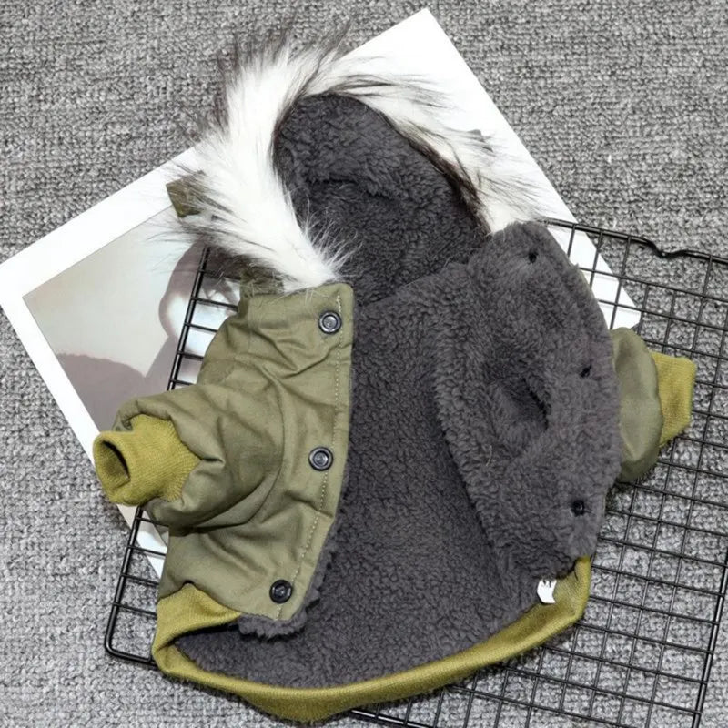 Veste à capuche pour chiens