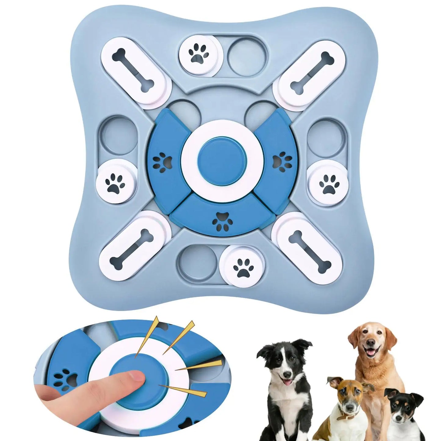 Puzzle interactif pour chiens