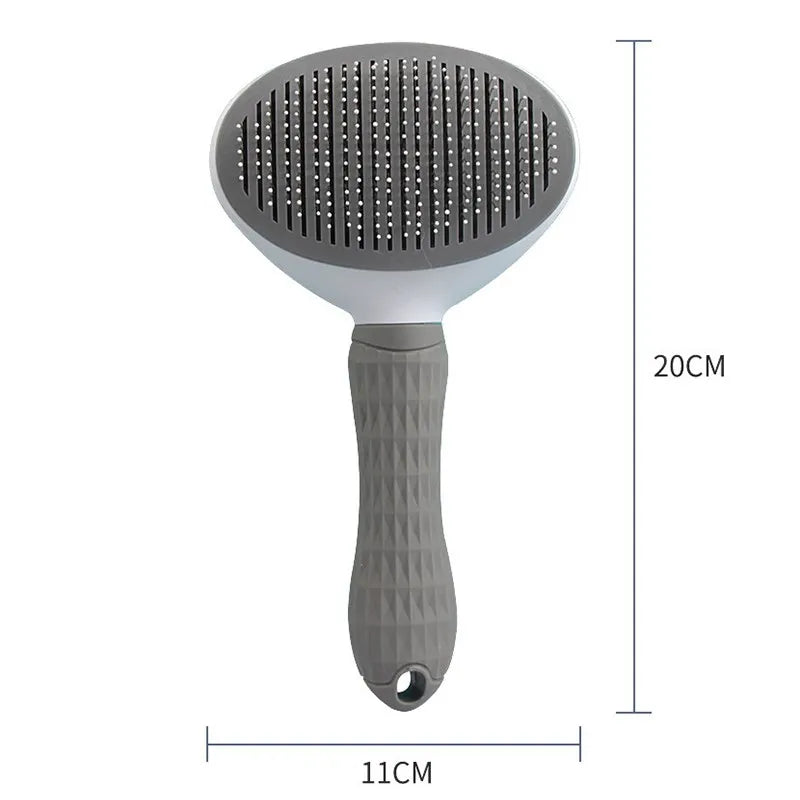 Brosse de toilettage auto nettoyante pour chiens