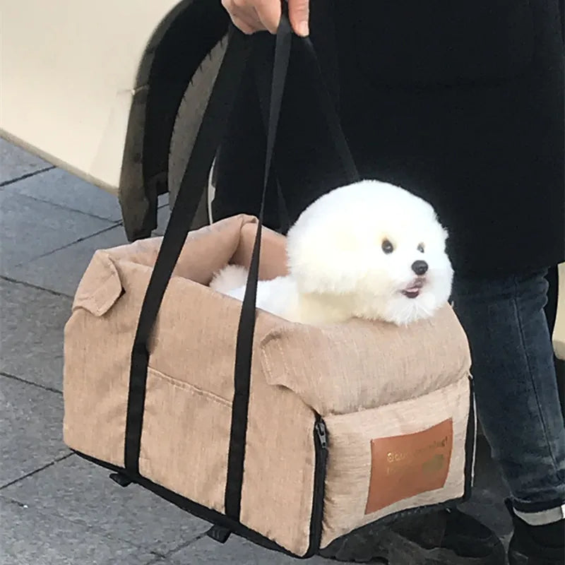 Panier de siège de voiture pour chiens