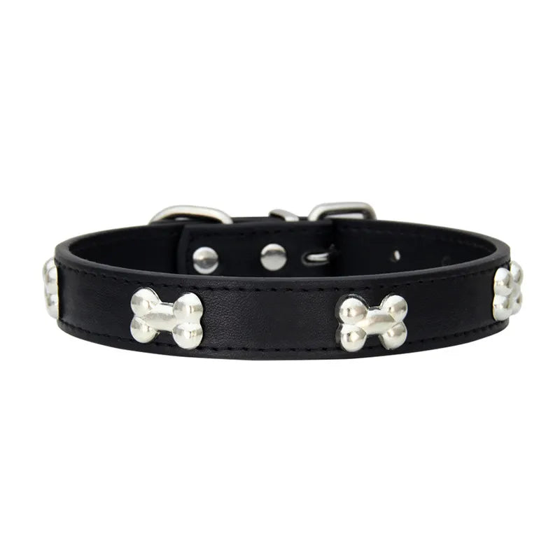 collier en cuir pour chiens