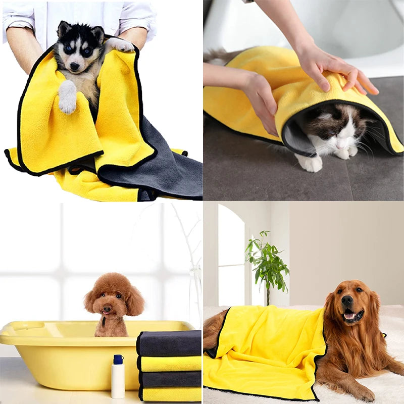 Serviette de séchage pour chiens