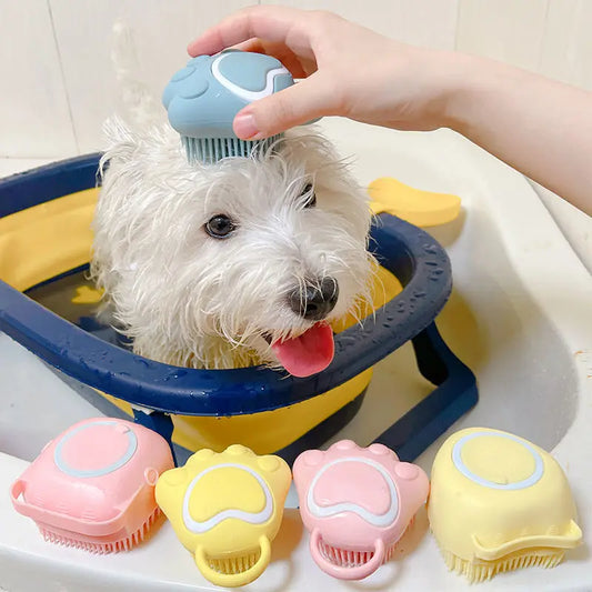 Brosse de douche pour chiens