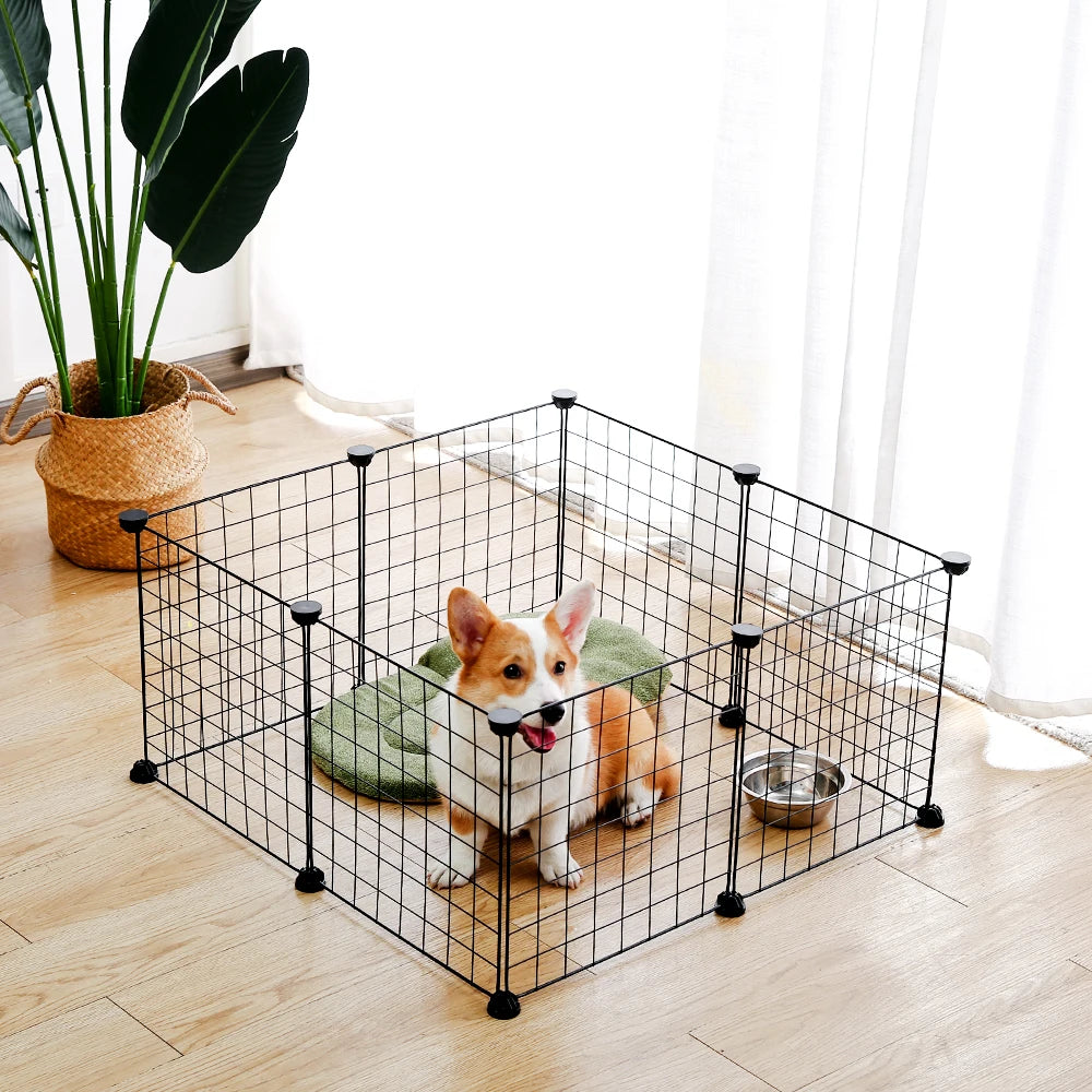 Parc pour chiens et chiots pliable